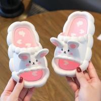 ราคา ใหม่ รองเท้าแตะเด๋กแบบสวม ยางนุ่ม ใส่สบาย หัวกระต่ายน่ารักๆ (21523268368)
