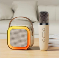 ราคา ลำโพงบลูทูธ Blutooth Speaker K12 ไมโครโฟนคู่ แบบพกพา ลำโพงร้องคาราโอเกะ USB TF AUX ลำโพงบลูทูธแบบพกพา ส่งเร็ว ส่งไว (22496331362)