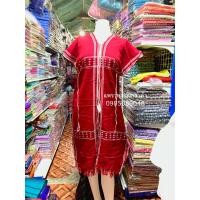 ราคา ชุดกะเหรี่ยง ผ้าทอมือ เดรสกะเหรี่ยง ฟรีไซส์อกได้ถึง44 (22408472447)
