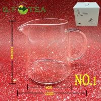 ราคา แก้วชงชา กาน้ำชา พร้อมที่กรองชา แก้วชา กาชงชาแก้วใส ชากังฟู แก้วกรองชา 公道杯 玻璃杯 玻璃茶漏 (9230003478)