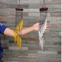 ราคา โมบายลมกระดิ่งลม ระฆังลม กระดิ่งแท่งสีเงิน ทอง แขวนตกแต่งบ้าน ที่ทำงาน ร้านค้า (22704621938)