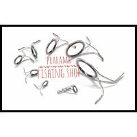 ราคา ชุดไกด์สปินนิ่งสีเงินสำหรับใส่คันเบ็ด 9 10ฟุต (22028728286)