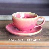 ราคา แก้วกาแฟ แก้วพร้อมจานรอง แก้วกาแฟเซรามิก พร้อมจานรอง ชุดกาแฟเอสเพรสโซ่ ชุดกาแฟ แก้วกาแฟเซรามิค ถ้วยกาแฟ แก้วกาแฟร้อน cappuccino coffee (1946460519)