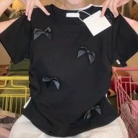 ราคา Korean Dress เสื้อยืด mitr เสื้อแฟชั่นผญๆ หูกระต่าย แขนสั้นสไตล์เกาหลี (22964547226)
