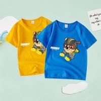ราคา เสื้อยืดผ้าฝ้ายพิมพ์ลายพร้อมส่ง เสื้อยืดแขนสั้น คอกลม ผ้าฝ้าย 100 พิมพ์ลายการ์ตูน Paw Patrol Rubble 8 สี สําหรับเด็ก AA (21961570537)
