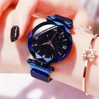 ราคา Zegarek Damski 2023 Luxury Starry Sky Women Watches Magnetic Mesh Belt Band Watch Womens Fashion Dress Wristwatch Reloj Mujer (19980621743)