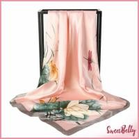 ราคา Sweet Belly ผ้าพันคอ ผ้าคลุมไหล่ สไตล์โบฮีเมียน ไหล่ ผ้าพันคอ silk scarf (18258489826)
