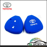 ราคา สินค้าพร้อมส่ง ซิลิโคนกุญแจ ซิลิโคนกุญแจรถยนต์ เคสกุญแจรถ ปลอกกุญแจ TOYOTA Vigo Innova Fortuner Altis Camry 2 0 2ปุ่ม By Fa Sportcar (19215404380)