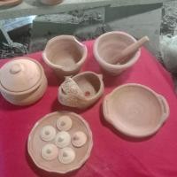 ราคา ชุดเด็กเล่นดินเผา ชุดเล็ก ใหญ่ มี6ชิ้น (18793760049)