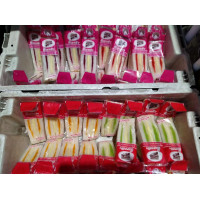 ราคา แซนวิช เปิ้ลแซนวิช 3ชิ้น22บ (22846924223)