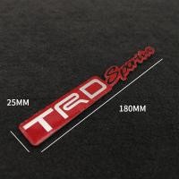 ราคา TRD สติกเกอร์ลายโลโก้สำหรับติดรถยนต์อลูมิเนียมมอเตอร์สปอร์ต Badge สติ๊กเกอร์สัญลักษณ์สำหรับโตโยต้าคราวน์ (22782030885)