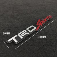 ราคา TRD สติกเกอร์ลายโลโก้สำหรับติดรถยนต์อลูมิเนียมมอเตอร์สปอร์ต Badge สติ๊กเกอร์สัญลักษณ์สำหรับโตโยต้าคราวน์ (22782030887)