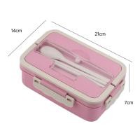 ราคา ภาชนะใส่ผลไม้อาหารสำหรับปิกนิกกล่องข้าวแบบพกพาเบนโตะไมโครเวฟชั้นกล่องเก็บของกล่องเบนโตะสำนักงานโรงเรียน (22732629600)