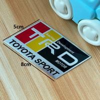 ราคา TRD สติกเกอร์ลายโลโก้สำหรับติดรถยนต์อลูมิเนียมมอเตอร์สปอร์ต Badge สติ๊กเกอร์สัญลักษณ์สำหรับโตโยต้าคราวน์ (22770277904)