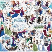 ราคา 1 แพ็ก 50 ชิ้น Elsa การ์ตูน Frozen ins สติ๊กเกอร์ ใช้ตกแต่งกระเป๋าเดินทาง เคสไอแพด แก้วน้ำ เคสโทรศัพท์ แล็ปท็อป กีตาร์ (22725276967)