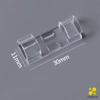 ราคา CLM ที่เก็บสายเคเบิลข้อมูล ที่เก็บสายไฟ คลิปล๊อคสายไฟ จัดระเบียบ ตัวยึดสายไฟ คลิปใส 16ชิ้น 20ชิ้น Transparent clip (15241745158)