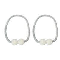 ราคา NewYorkBigSale สายรัดผ้าม่าน สายรัดม่าน ที่รัดผ้าม่าน ยางรัดผ้าม่าน สายรัดม่านแม่เหล็ก แพ็ค 2 ชิ้น No Y375 (22627514776)