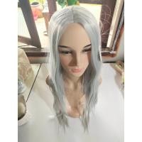 ราคา วิกผมสีเงินยาว 50 ซ ม วิกผมตรงยาวสีเงิน เทาสว่าง (22904067826)