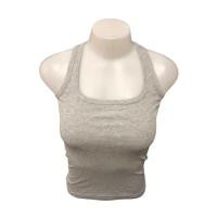 ราคา เสื้อกล้าม หลังเว้า ผู้หญิง ผ้า TC ผ้ายืด เรียบ ใส่สบาย (22352629775)