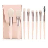 ราคา คุณภาพ แปรงแต่งหน้า 8 ชิ้น เซต มินิ ความงาม พร้อมกระเป๋า เครื่องมือแต่งหน้า ใบหน้า อายแชโดว์ ลิป รองพื้น บลัชออน แปร (21605194427)