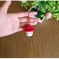 ราคา พวงกุญแจน้องเห็ด พวงกุญแจไหมพรม งานแฮนด์เมด พวงกุญแจห้อยกระเป๋า ของฝากน่ารัก ของชำร่วย (22552281190)