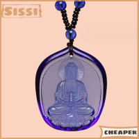 ราคา นักบวชเนปาลสร้อยคอทำมือ Sissi มาลาลูกปัดหินพระจี้รูปปั้นสร้อยคอจี้เครื่องรางพุทธะโชคดี (21432624236)