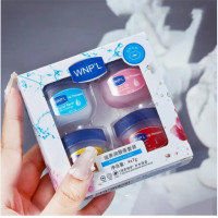 ราคา Lavender thai เซตลิป Vaseline Hanboli 4 กระปุก ลิปบำรุงริมฝีปาก ช่วยฟื้นบำรุงริมฝีปากให้นุ่มอม ชมพู (21101498458)