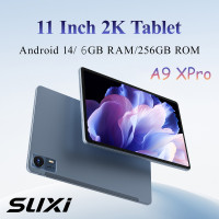 ราคา SUXI แท็บเล็ต A9 XPro 2024 11 รับประกัน1ปี Android 14 6G 256G 3 0 Ghz 7000mAhI บางเฉียบบันเทิงการเรียนรู้ของนักเรียนแท็บเล็ต legit iPad แท็บเล็ตของแท้แท็บเล็ต HD เต็มสำหรับ Gratis Ongkir เด็กแท็บเล็ต 