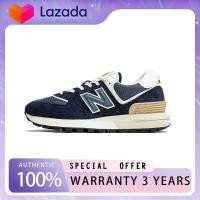 ราคา ของแท้ 100 NEW BALANCE NB 574 Blue White U574LGBB Sports Shoes (22682803157)