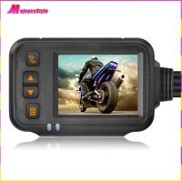ราคา MojoyceStyle DVR รถจักรยานยนต์ HD 1080P ด้านหน้าด้านหลังเครื่องบันทึกการขับขี่รถจักรยานยนต์ IP65 กล้องมอเตอร์ไซค์กันน้ำแบบไดนามิกเหนี่ยวนำ (22617611102)