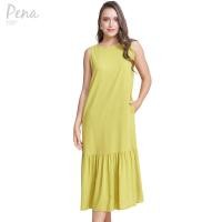 ราคา Pena house เดรสยาวชายระบาย แขนกุด PWDL032401 (21412794994)