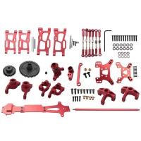 ราคา for 1 14 144001 RC Car Full Upgrade Spare Parts Metal C Seat Steering Cup Swing Arm Central Drive Shaft (20513485796)
