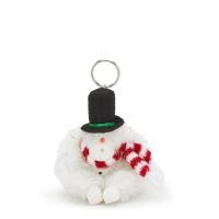 ราคา Kipling พวงกุญแจลิง SNOWMAN MONKEY สี Snowman White (22807669334)