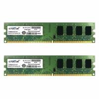 ราคา ใช้ คลังสินค้าพร้อม4GB Kit 2X2GB DDR2 PC2 8500U 1066MHz 1000Mhz 900Mhz DIMMหน่วยความจำRAM WDA22 (6157524360)