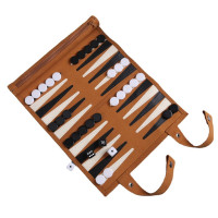 ราคา Backgammon Board Game Portable Backgammon Sets for Adults Travel Games Adult Roll Design ChildrenS Puzzle Game Board Easy Install Easy to Use (22142325614)