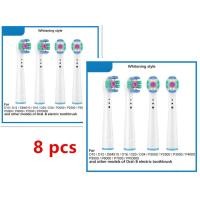 ราคา หัวแปรงสีฟันไฟฟ้า แปรงสีฟันไฟฟ้า Oral B Brush Head nozzles ออรัล บี หัวแปรงสีฟันไฟฟ้า รุ่น Braun Oral B Replacement Toothbrush Head Sensitive Clean Sensi Ultrathin Gum Care Brush Head for oralb b (227