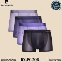 ราคา Pierre CARDIN กางเกงบ็อกเซอร์ PC 708 สําหรับผู้ชาย 2 ชิ้น cn (20228728090)