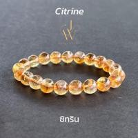 ราคา กำไลข้อมือ กำไลหิน หินมงคล ซิทริน A Citrine A หินนำโชค ลูกปัด หิน 9 10 12 มม (21906439615)