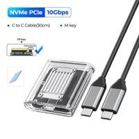 ราคา ORICO TC10 MS TC20 M2 mSATA M 2 NVMe PCIE Transparent External SSD Enclosure โอริโก้ กล่องฮาร์ดดิสก์ แบบใส (21759101602)