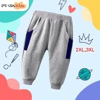 ราคา DELON KID กางเกงขายาว เอวยางยืด ปลายขาจั้ม AA6019 เสื้อผ้าเด็ก เสื้อผ้าแฟชั่น ผ้าคอตตอน 100 AA6008 AA6009 size XL 3XL (7466057663)