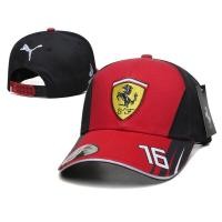 ราคา Hot F1 racing Ferrari baseball cap event mens and womens cotton snapback hat adjustable (19866892348)
