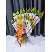 ราคา พญานาคพุ่มกฐิน พุ่มผ้าป่า พร้อมพานตามภาพ พร้อมไม้เสียบธนบัตร20ไม้และ30ไม้ (18933752668)