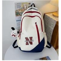 ราคา Backpack กระเป๋าเป้สะพายหลัง พิมพ์ลายอักษรN กระเป๋าเป้ผ้าOxford พร้อมส่ง 4 สี (22888467852)