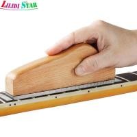 ราคา ชะมด6นิ้วไฟล์เฟรตกีต้าร์ไม้เนื้อแข็งกีตาร์ Fret Crowning ไฟล์ระดับสิ้นสุดเครื่องมือไฟล์ Luthier ตะไบปรับระดับขัด (22507865006)