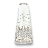 ราคา 71045 กางเกงผ้าไทยทรงสวย ผ้าฝ้ายหมักโคลนงานหรูดูแพง พิมพ์ลายชัดเก็บสะโพกใส่กับชุดลูกไม้ก็สวยใส่กับผ้าไทยก็งามใส่ออกงานได้ไม่ผิดหวังเอวสม๊อคหลัง เอว 27 36 นิ้ว สะโพก 40 นิ้ว ยาว 38 นิ้ว (20950839032)