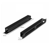ราคา แผงจัดสายมีฝาครอบ Cable Management Horizontal Mount 19 Inch Server Rack With Cover (21937926361)