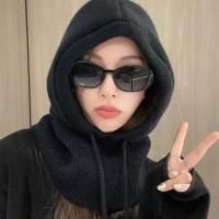 ราคา TT GLASSES ถักนิตติ้ง หมวกไหมพรม ผ้าพันคออุ่นแหวน ไหมพรมขนสัตว์เส้นด้าย หมวกสกี ของใหม่ กันลม หมวกฤดูหนาวหมวก ผู้หญิงผู้ชาย (22536065155)