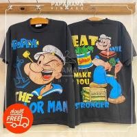 ราคา POPEYE Bio Washed tag original Bootleg แท้ เสื้อวินเทจ เสื้อการ์ตูน ป๊อปอาย men tshirt vintage shirt (22600262739)