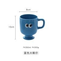 ราคา แก้วมัคแก้วมัคแก้วกาแฟขาสูงแก้วน้ำถ้วยอาหารเช้าแก้วเหล้าคู่รักตาโตแนววินเทจ (14398991126)