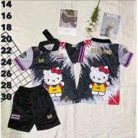 ราคา ชุดบอลเด็กไทย เด็กใส่ได้1ขวบถึง12ขวบ ลายพิมพ์เลเซอร์ ซักเครื่องได้ สีไม่ลอกสีไม่ตก (22281697180)